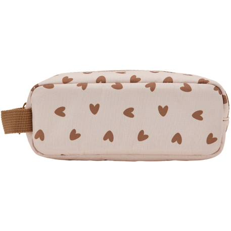 Trousse simple léopard Beige, marron+Marron, beige+Marron, noir+Rose, rouge+Rouge, rose 1 - vertbaudet enfant 