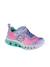 Basket à lacets flutter heart lights – baskets lumineuses junior Rose,vert 1 - vertbaudet enfant 