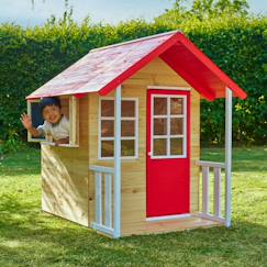 Jouet-Maisonnette modulable coquelicot bois fsc®
