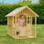 Maisonnette modulable basilic bois fsc® Marron 1 - vertbaudet enfant 