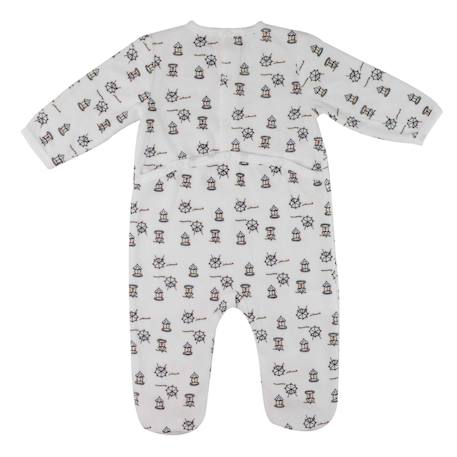 Pyjama bébé Blanc 4 - vertbaudet enfant 