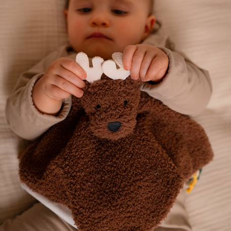 Doudou renne Marron 4 - vertbaudet enfant 