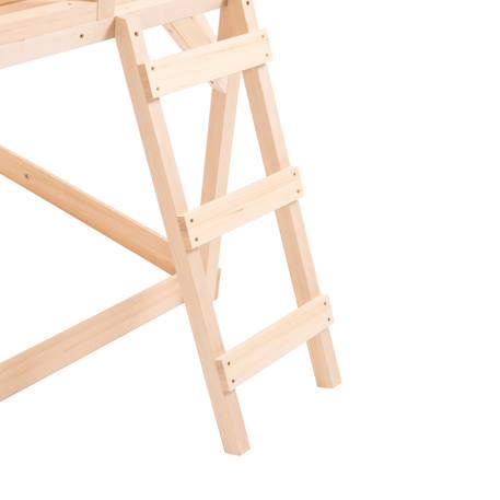 Plateforme pilotis pour maisonnette modulable  bois fsc® Marron 3 - vertbaudet enfant 