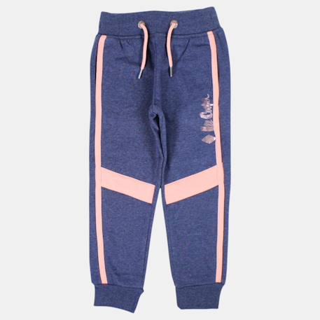 Pantalon de jogging fille Gris+Marine+Rose 8 - vertbaudet enfant 