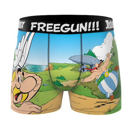 Lot de 3 boxers  asterix Vert/bleu/blanc/jaune 4 - vertbaudet enfant 