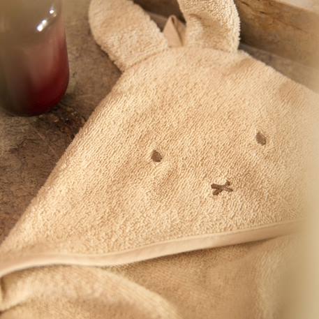 Cape de bain en éponge miffy warm sand (75 x 75 cm) Beige 6 - vertbaudet enfant 