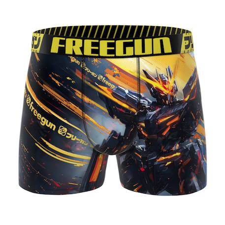 Lot de 4 boxers  manga gamer Rouge/bleu/jaune/noir 5 - vertbaudet enfant 