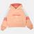 Sweat à capuche fille imprimé Gris+Marine+Rose 13 - vertbaudet enfant 