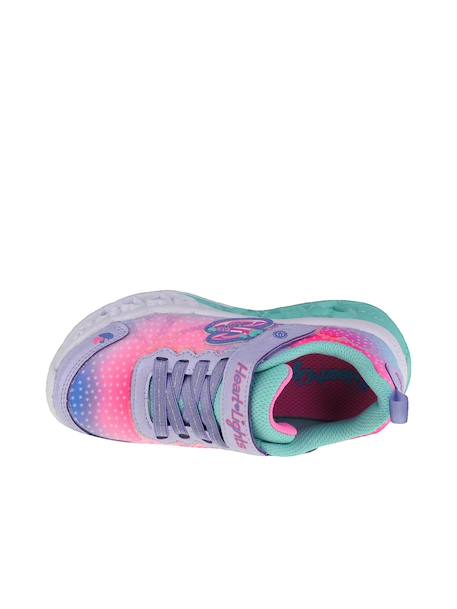 Basket à lacets flutter heart lights – baskets lumineuses junior Rose,vert 2 - vertbaudet enfant 