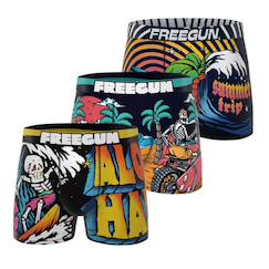 -Lot de 3 boxers  retro summer