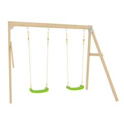 Bras de portique 2 balançoire  bois fsc®  - vertbaudet enfant