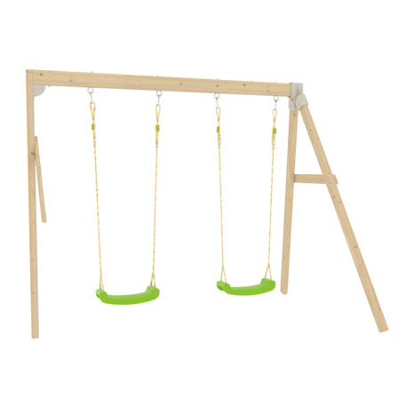 Bras de portique 2 balançoire compatible maisonnette bois fsc® Marron - vert 1 - vertbaudet enfant 