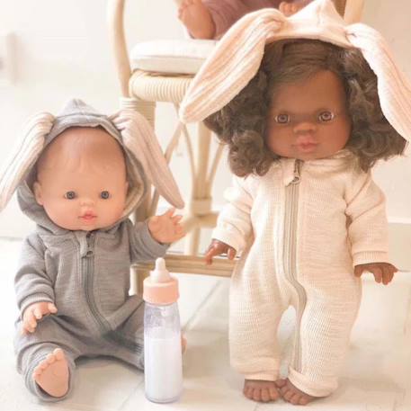 Duo de biberons magiques pour poupée Blanc, rose 5 - vertbaudet enfant 