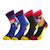 Lot de 4 paires de chaussettes  brawl stars Bleu/jaune/gris/rouge 1 - vertbaudet enfant 