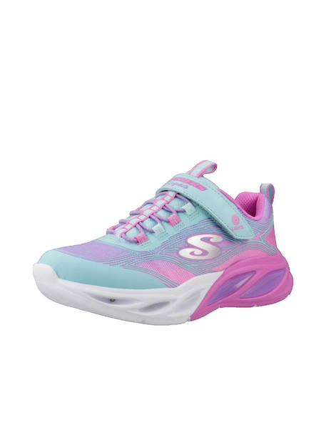Chaussures de sport lumineuses s-lights cosmic glow – enfant junior Bleu turquoise+Rosa 8 - vertbaudet enfant 