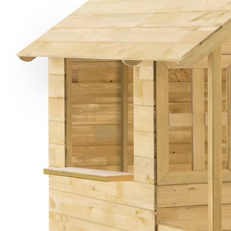 Maisonnette modulable basilic bois fsc® Marron 5 - vertbaudet enfant 