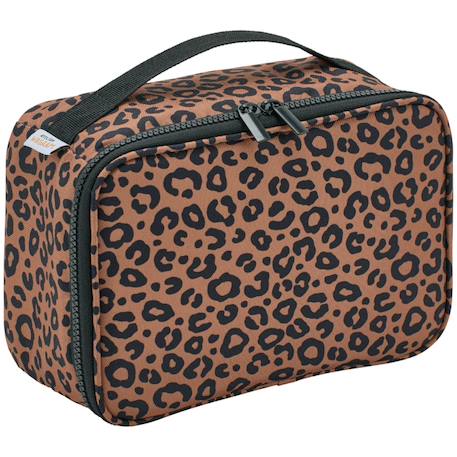 Lunch bag isotherme léopard Beige, marron+Marron, beige+Marron, noir+Rouge, rose 5 - vertbaudet enfant 