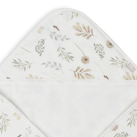 Cape de bain wild flowers (75 x 75 cm) Blanc, beige rosé 3 - vertbaudet enfant 