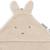 Cape de bain en éponge miffy warm sand (75 x 75 cm) Beige 4 - vertbaudet enfant 