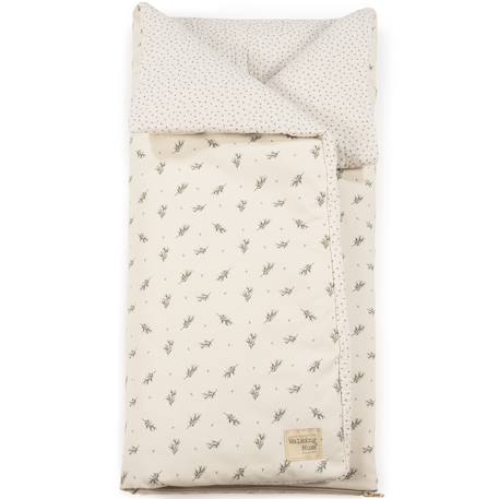 Nid d'ange et couverture mimosa vert Ecru, rose+Ecru, vert 5 - vertbaudet enfant 
