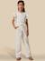 Combinaison fille suzanne – collection fêtes et mariages Ecru 1 - vertbaudet enfant 