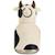 Mini gourde isotherme bestie vache Ecru, noir 2 - vertbaudet enfant 