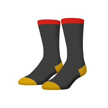 Lot de 4 paires de chaussettes  brawl stars Bleu/jaune/gris/rouge 6 - vertbaudet enfant 