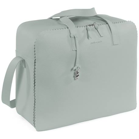 Valise de maternité icon cream Crème+Vert 10 - vertbaudet enfant 