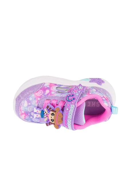 Chaussures de sport snuggle sneaks skech squad rose – confort et maintien junior Rose 2 - vertbaudet enfant 