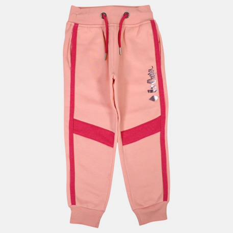 Pantalon de jogging fille Gris+Marine+Rose 13 - vertbaudet enfant 