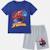 Ensemble garçon t-shirt manches courtes et short spider-man Gris+Rouge 3 - vertbaudet enfant 