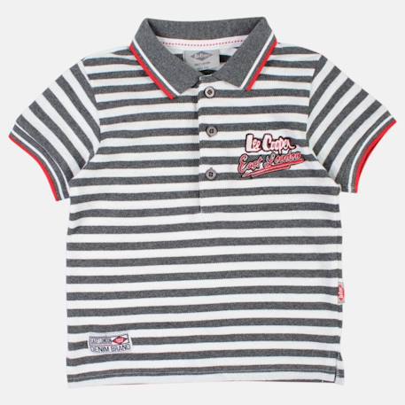 Ensemble polo et short bébé garçon été Gris+Marine 5 - vertbaudet enfant 