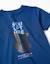T-shirt en coton avec imprimé sculpture Bleu foncé 3 - vertbaudet enfant 