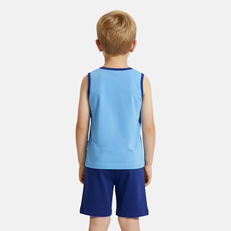 Ensemble garçon t-shirt sans manches et short lilo & stitch Marine 2 - vertbaudet enfant 