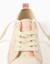 Baskets en toile avec motif floral et lacets Beige clair 4 - vertbaudet enfant 