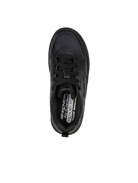 Basket lifestyle à lacets sport court 92 – confort junior noir Noir 2 - vertbaudet enfant 