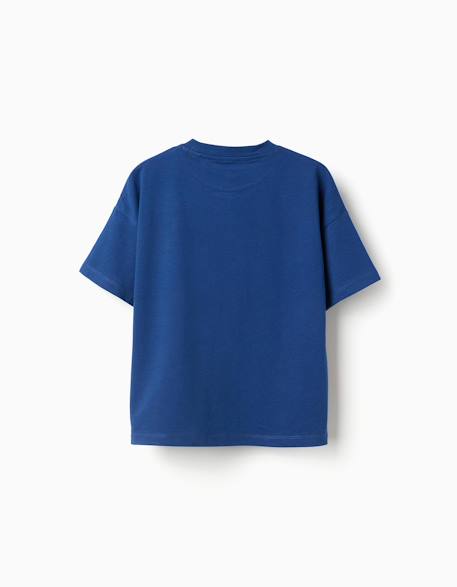 T-shirt en coton avec imprimé spider-man Bleu foncé 2 - vertbaudet enfant 
