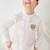 Chemise bébé en gaze de coton auguste Ecru 5 - vertbaudet enfant 