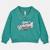 Sweat fille imprimé Blanc+Rose+Vert 13 - vertbaudet enfant 