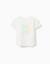 T-shirt en coton avec imprimé imagination Blanc 1 - vertbaudet enfant 
