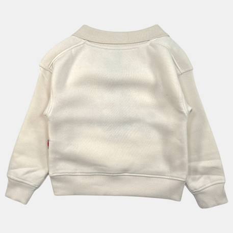 Sweat fille imprimé Blanc+Rose+Vert 4 - vertbaudet enfant 
