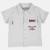 Ensemble chemiser et short  bébé   garçon imprimé  col chemise Gris+Kaki+Marine 6 - vertbaudet enfant 