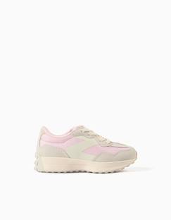 Chaussures-Baskets bi-matière à lacets superlight runner