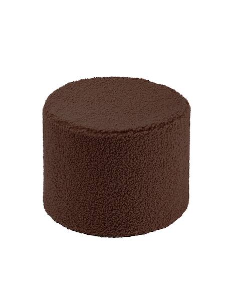 Pouf enfant en teddy Biscuit+Cream white+Guava+Maple+Matcha+Warm hazel 30 - vertbaudet enfant 