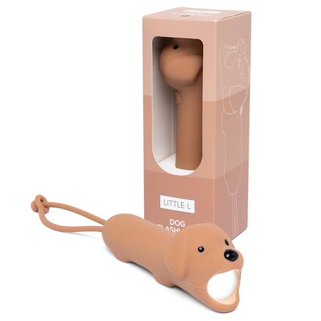 Lampe torche animaux en silicone pour enfants Beige+Bleu ciel+Camel+Écru+Marron+Orange+Rose+Taupe+Vert 43 - vertbaudet enfant 