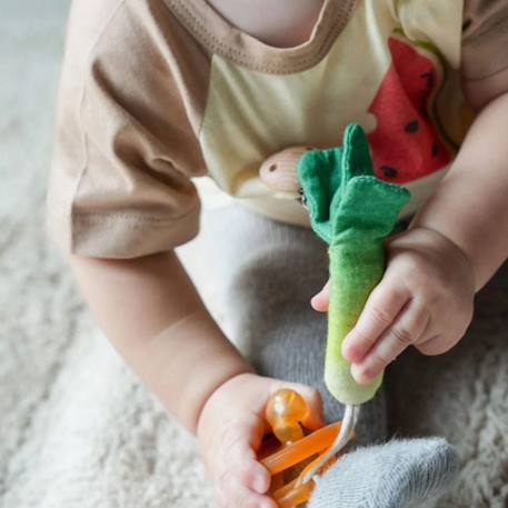 Attache tétine luke le poireau Multi-coloured 4 - vertbaudet enfant 