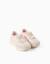 Baskets bi-matière à lacets superlight runner Rose clair 2 - vertbaudet enfant 