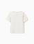 T-shirt en coton avec poche brodée Beige clair+Marrón 2 - vertbaudet enfant 