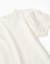 T-shirt en coton avec manches en broderie anglaise Beige clair+Rose clair 3 - vertbaudet enfant 