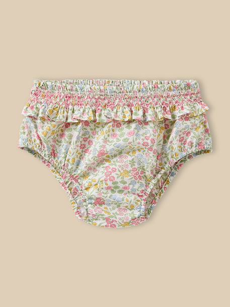 Maillot de bain culotte en tissu liberty bébé Liberty lilibet 1 - vertbaudet enfant 
